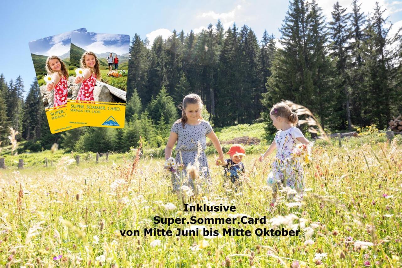 Laudegghof Ladis Inklusive Sommer Bergbahnticket Ngoại thất bức ảnh